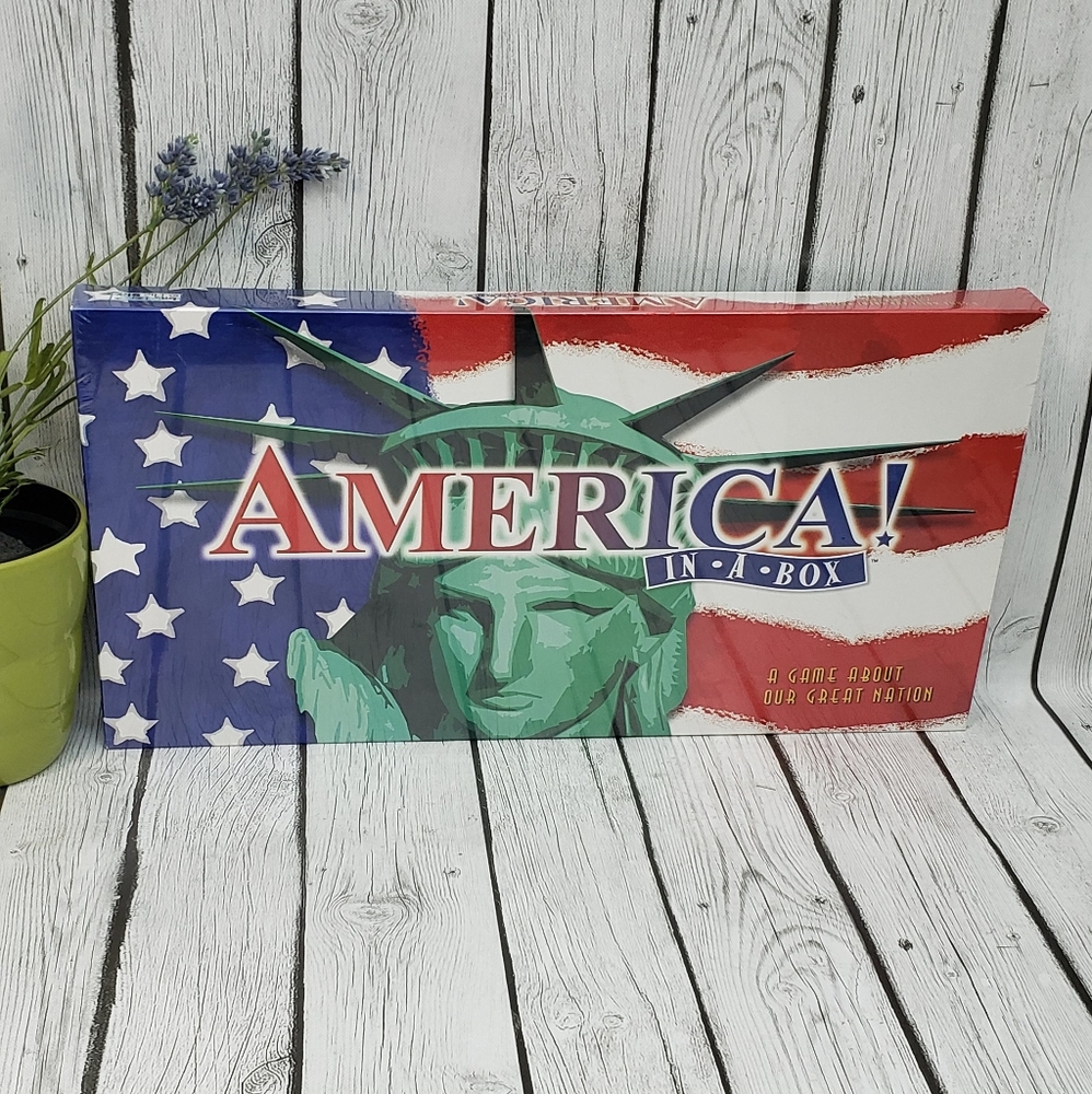 NEW* Sealed Late For The Sky AMERICA IN A BOX Board Game